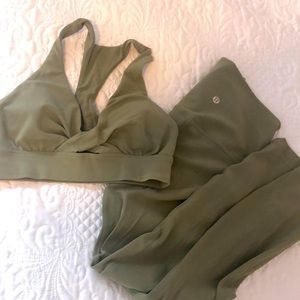 Lulu Lemon Align Leggings and Sports Bra